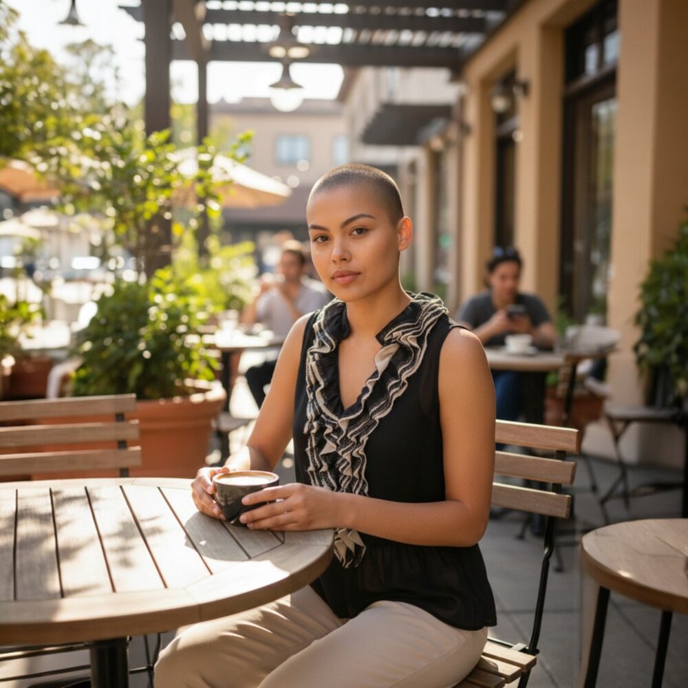 Rober Rodriguez Ruffled Top (S)